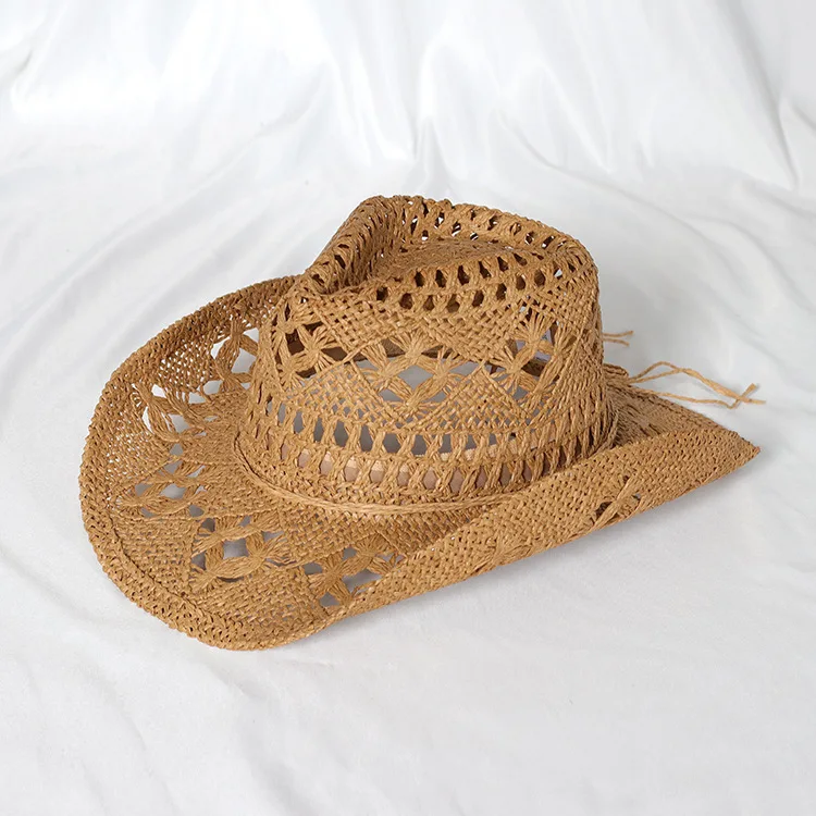 chapeau de paille tressé élégant