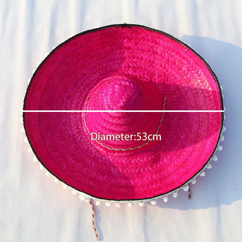 sombrero rose élégant